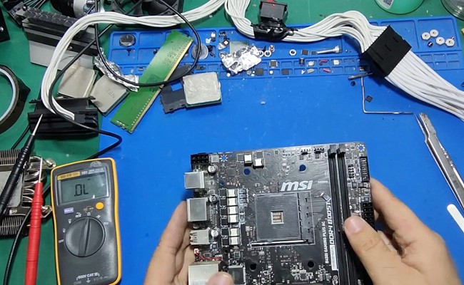 广水华硕电脑主板维修